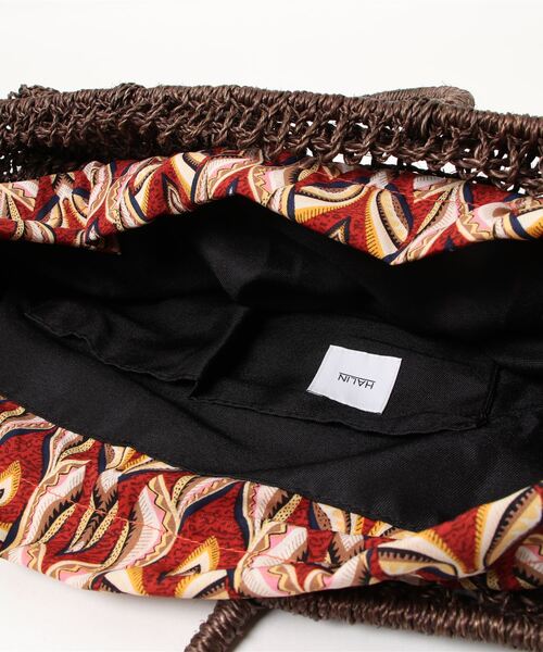 HALIN（ハリン）の「(HALIN)トートバッグ（トートバッグ・レディース・ブラウン・FREE）」の10枚目の写真