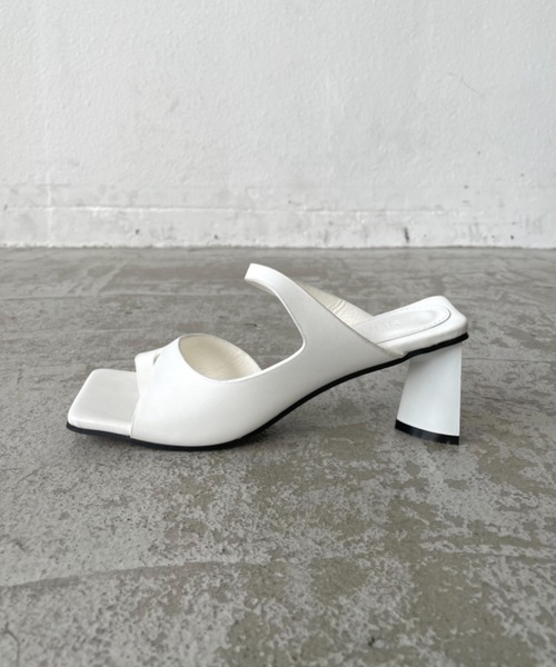 SHAGGIE（シャギー）の「スクエアトゥトングサンダル（サンダル・レディース・ホワイト/ブラック/ピンク/オレンジ・S/M/L/XL）」の20枚目の写真