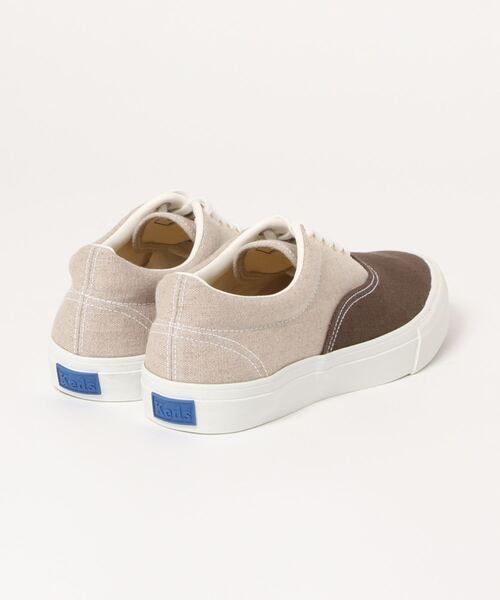 ing（イング）の「【kedsコラボ】キャンバススニーカー（スニーカー・レディース・ホワイト/ブラウン系その他/イエロー系その他/ブラック×パープル・22.5cm/23.5cm/24cm/24.5cm/23cm）」の8枚目の写真