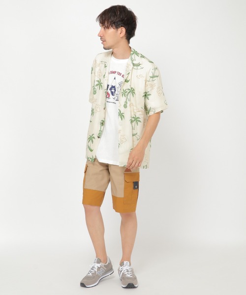 TWO PALMS(トゥーパームス)の「TWO PALMS/トゥーパームス HAWAIIANシャツ A(シャツ/ブラウス・メンズ・ホワイト/ライトベージュ・M/S/L/XL)」の17枚目の写真