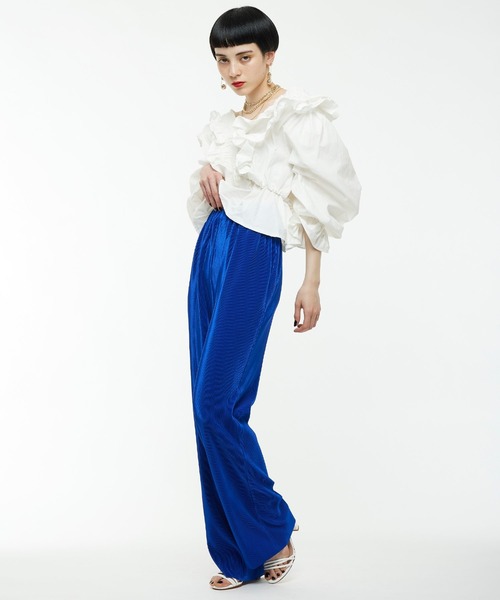 Narcissus（ナルシス）の「【Narcissus】プリーツパンツ（その他パンツ・レディース・ブラック/ブルー・FREE）」の21枚目の写真