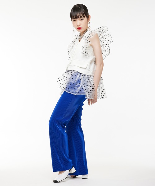 Narcissus（ナルシス）の「【Narcissus】プリーツパンツ（その他パンツ・レディース・ブラック/ブルー・FREE）」の20枚目の写真