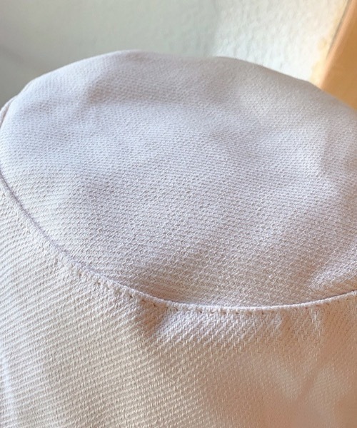 KOR（ケーオーアール）の「ロゴタグ付きバケットハット（ハット・レディース・ホワイト/ブラック/カーキ/アイボリー・FREE）」の18枚目の写真