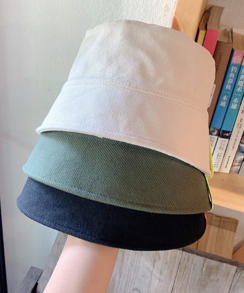 KOR（ケーオーアール）の「ロゴタグ付きバケットハット（ハット・レディース・ホワイト/ブラック/カーキ/アイボリー・FREE）」の21枚目の写真