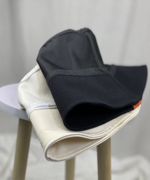 KOR（ケーオーアール）の「ロゴタグ付きバケットハット（ハット・レディース・ホワイト/ブラック/カーキ/アイボリー・FREE）」の6枚目の写真