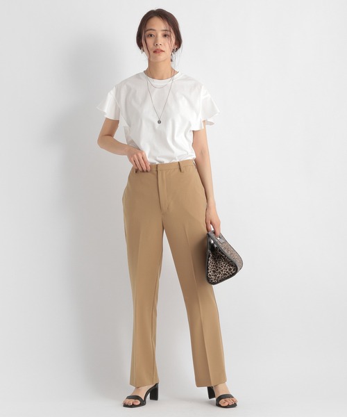 Andemiu（アンデミュウ）の「フリルカットソー953958（Tシャツ/カットソー・レディース・オフホワイト/ライトグレー/カーキ・FREE）」の21枚目の写真