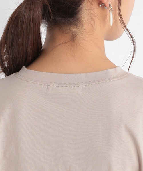 Andemiu（アンデミュウ）の「フリルカットソー953958（Tシャツ/カットソー・レディース・オフホワイト/ライトグレー/カーキ・FREE）」の12枚目の写真