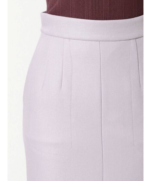MERCURYDUO（マーキュリーデュオ）の「ボンディングカラーステッチタイトスカート（スカート・レディース・アイボリー/ミント/ラベンダー・SMALL/MEDIUM）」の20枚目の写真
