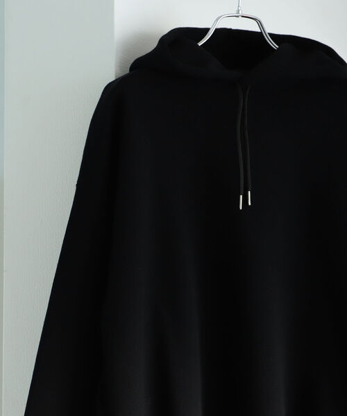 BEAMS LIGHTS(ビームスライツ)の「【WEB限定】BEAMS LIGHTS / ミラノリブ パーカ(パーカー・メンズ・ライトブルー/ブラック/カーキ・SMALL/MEDIUM/LARGE)」の6枚目の写真