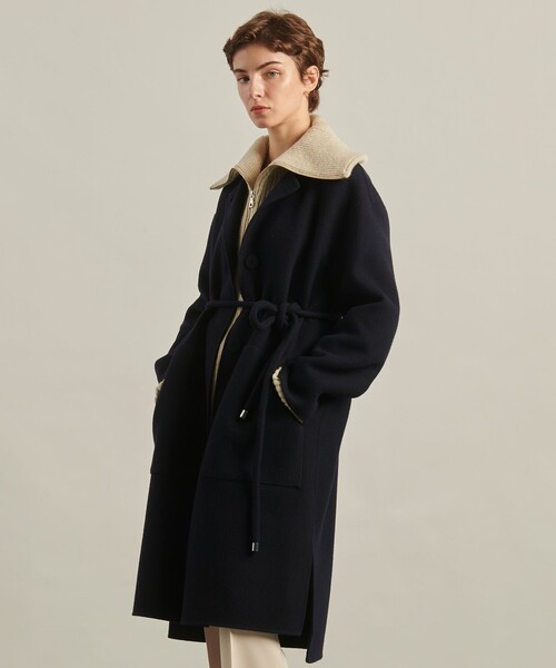 JOSEPH STUDIO トレンチコート ロングコート アウター ジャケット JOSEPH STUDIO（ジョゼフストゥディオ）の「ぺスカダブルフェイス