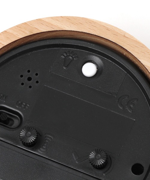 studio CLIP（スタディオクリップ）の「ウッドデスククロック（置時計・レディース・ホワイト/グリーン・FREE）」の12枚目の写真