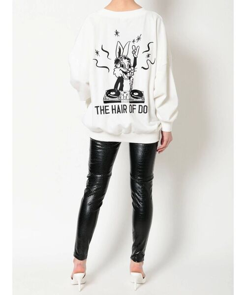 GYDA ジェイダ スウェット トップス パンツ セットアップ バニー GYDA（ジェイダ）の「CALIFORMANIA BUNNYスウェットトップス