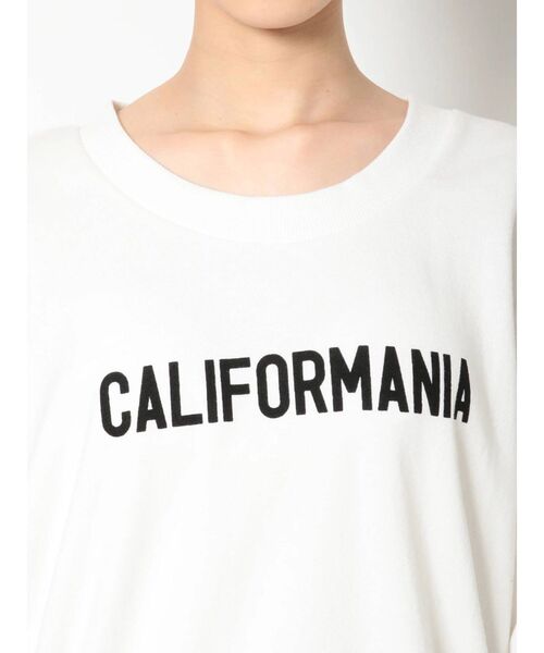 GYDA（ジェイダ）の「CALIFORMANIA BUNNYスウェットトップス（スウェット・レディース・ブラック/ベージュ/オフホワイト・FREE）」の12枚目の写真