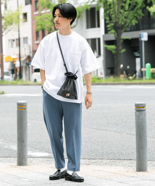 ITEMS URBANRESEARCH（アイテムズ アーバンリサーチ）の「センタープレス TRスラックス（その他パンツ・メンズ・グレー/ベージュ/ブルー/ブラック・MEDIUM/LARGE）」の8枚目の写真