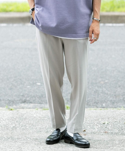 ITEMS URBANRESEARCH（アイテムズ アーバンリサーチ）の「センタープレス TRスラックス（その他パンツ・メンズ・グレー/ベージュ/ブルー/ブラック・MEDIUM/LARGE）」の14枚目の写真
