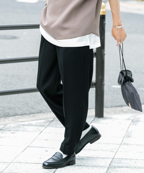 ITEMS URBANRESEARCH（アイテムズ アーバンリサーチ）の「センタープレス TRスラックス（その他パンツ・メンズ・グレー/ベージュ/ブルー/ブラック・MEDIUM/LARGE）」の20枚目の写真