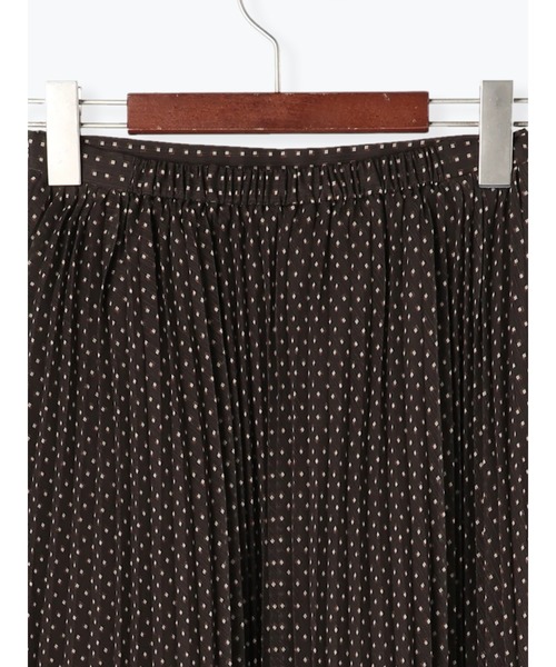 Te chichi（テチチ）の「シアー幾何柄プリーツスカート（スカート・レディース・グリーン/ブラウン・ﾌﾘ-）」の12枚目の写真