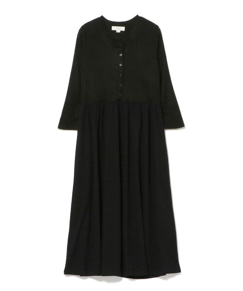 B:MING by BEAMS(ビーミングバイビームス)の「B:MING by BEAMS / ウエスト切り替え カットソー ワンピース(ワンピース・レディース・ブラック/ベージュ/モスグリーン・ONE SIZE)」の6枚目の写真