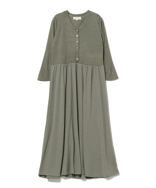 B:MING by BEAMS(ビーミングバイビームス)の「B:MING by BEAMS / ウエスト切り替え カットソー ワンピース(ワンピース・レディース・ブラック/ベージュ/モスグリーン・ONE SIZE)」の17枚目の写真