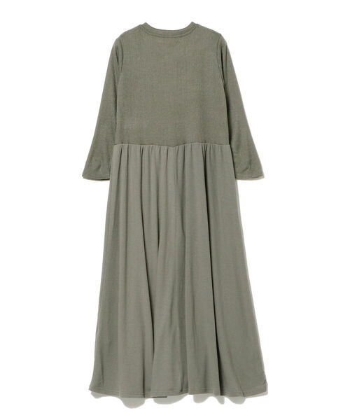 B:MING by BEAMS(ビーミングバイビームス)の「B:MING by BEAMS / ウエスト切り替え カットソー ワンピース(ワンピース・レディース・ブラック/ベージュ/モスグリーン・ONE SIZE)」の21枚目の写真