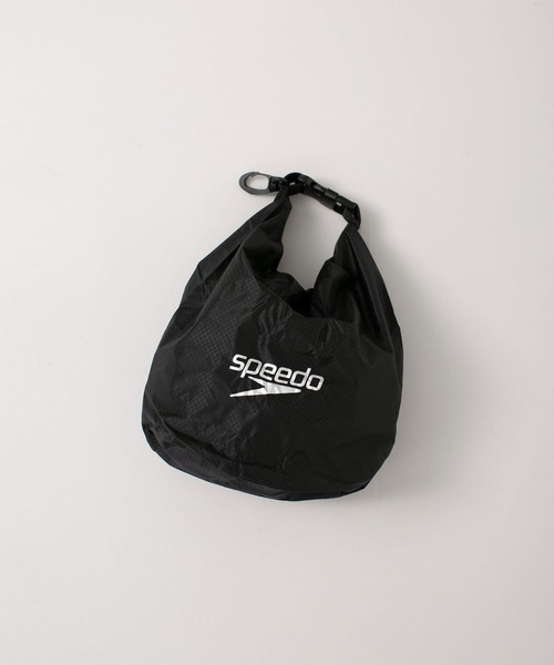 Speedo（スピード）の「Speedo/ハイドロエアウォータープルーフ ナイロンバッグ3L（エコバッグ/サブバッグ・レディース・ブラック/カーキ・FREE）」の2枚目の写真
