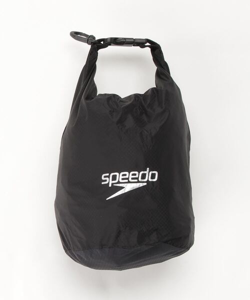 Speedo（スピード）の「Speedo/ハイドロエアウォータープルーフ ナイロンバッグ3L（エコバッグ/サブバッグ・レディース・ブラック/カーキ・FREE）」の8枚目の写真