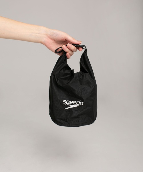 Speedo（スピード）の「Speedo/ハイドロエアウォータープルーフ ナイロンバッグ3L（エコバッグ/サブバッグ・レディース・ブラック/カーキ・FREE）」の15枚目の写真