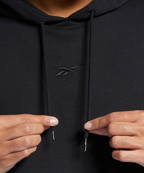 Reebok(リーボック)の「クラシックス フーディー / Classics Hoodie(パーカー・メンズ・ブラック/コバルトブルー・XXX-LARGE/MEDIUM/SMALL/LARGE/X-LARGE/XX-LARGE/X-SMALL)」の8枚目の写真