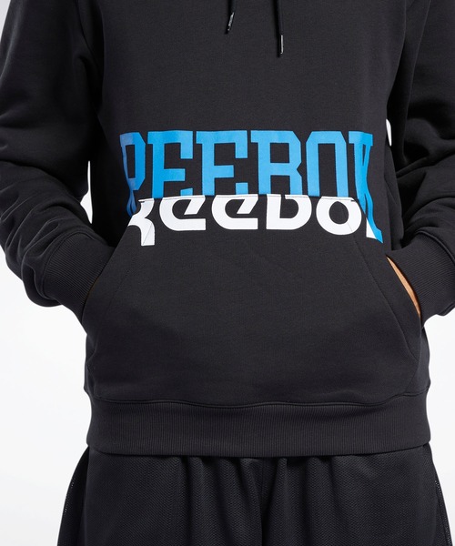 Reebok(リーボック)の「クラシックス フーディー / Classics Hoodie(パーカー・メンズ・ブラック/コバルトブルー・XXX-LARGE/MEDIUM/SMALL/LARGE/X-LARGE/XX-LARGE/X-SMALL)」の7枚目の写真