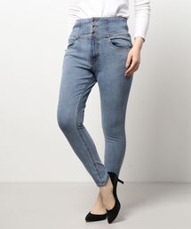 FREE'S MART | 【Sシリーズ対応】◇ハイウエストボタンフライスキニーデニムパンツ(デニムパンツ)