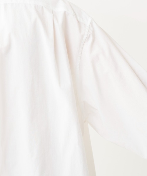 Blanc YM(ブランワイエム)の「Blanc YM ブランワイエム / Cotton Wide Shirt コットン オーバーサイズ 長袖ワイドシャツ / BL-21A-CWC(シャツ/ブラウス・メンズ・ホワイト・MEDIUM/SMALL)」の11枚目の写真