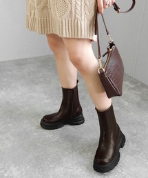 minia | トラックソールミドルブーツ　◆(ブーツ)