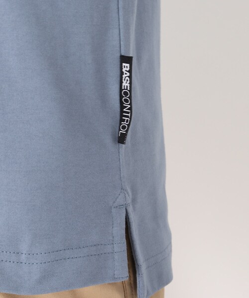 BASECONTROL（ベースコントロール）の「◆吸水速乾 ポケットスタープリント 長袖Tシャツ（Tシャツ/カットソー・レディース・ライトブルー/ブラック/ネイビー/アイボリー/ピンク系・01/02/03）」の15枚目の写真