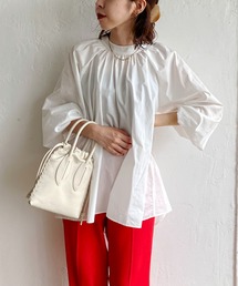 CAPRICIEUX LE'MAGE | 後ろ開きブラウス(シャツ/ブラウス)