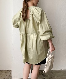 CAPRICIEUX LE'MAGE | 後ろ開きブラウス(シャツ/ブラウス)