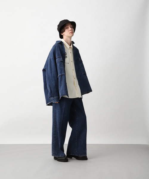 HARE（ハレ）の「長袖シャツ（シャツ/ブラウス・メンズ・ブラック・SMALL）」の3枚目の写真
