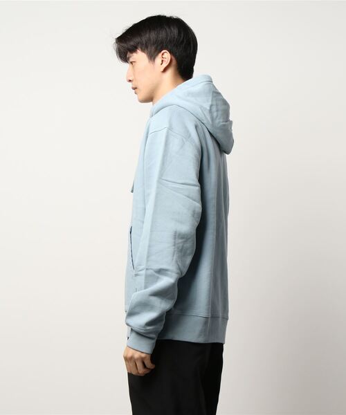 STUSSY（ステューシー）の「【STUSSY / ステューシー】STOCK LOGO HOOD（パーカー・メンズ・ブラック/ブルー系その他/チャコールグレー・MEDIUM/LARGE）」の5枚目の写真