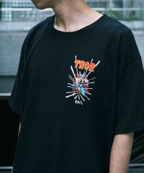 BAIT（ベイト）の「【2109_MRV】THOR TEE 216-MRV-TEE-003（Tシャツ/カットソー・メンズ・ブラック・MEDIUM/LARGE/XX-LARGE/X-LARGE）」の11枚目の写真