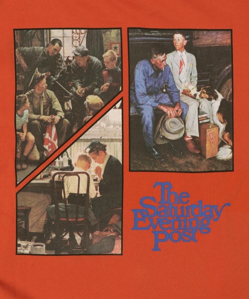 PAGEBOY(ページボーイ)の「【THE SATURDAY EVENING POST】ビンテージロンT(Tシャツ/カットソー・レディース・ホワイト/オレンジ・FREE)」の21枚目の写真