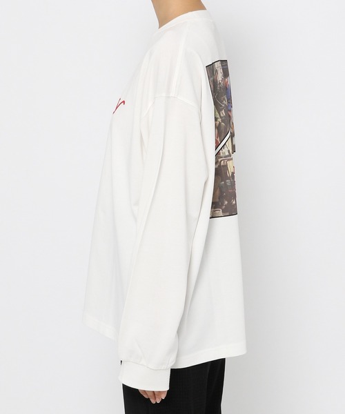 PAGEBOY(ページボーイ)の「【THE SATURDAY EVENING POST】ビンテージロンT(Tシャツ/カットソー・レディース・ホワイト/オレンジ・FREE)」の10枚目の写真