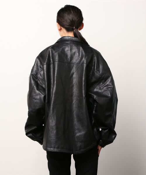 LEGENDA（レジェンダ）の「Heavy Neo Leather Blouson[LEJ243]（その他アウター・レディース・ブラック・FREE）」の3枚目の写真