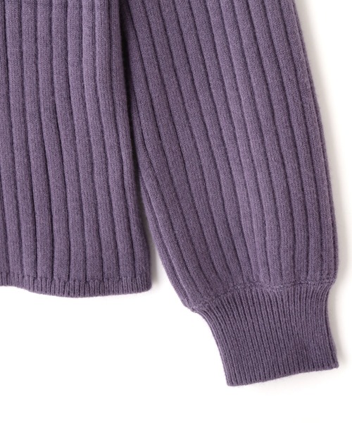 PROPORTION BODY DRESSING（プロポーションボディドレッシング）の「求心フェザーリブニット / 1211270103（ニット/セーター・レディース・グレー/ブルー系その他/ホワイト系その他・SMALL/MEDIUM）」の13枚目の写真