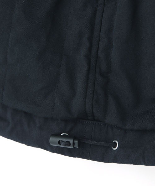 MHL.（エムエイチエル）の「PADDED COTTON NYLON（ブルゾン・メンズ・ネイビー/オリーブドラブ・SMALL/MEDIUM/LARGE）」の14枚目の写真