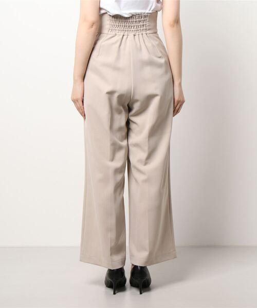 SNIDEL（スナイデル）の「ハイウエストツイルストレートパンツ