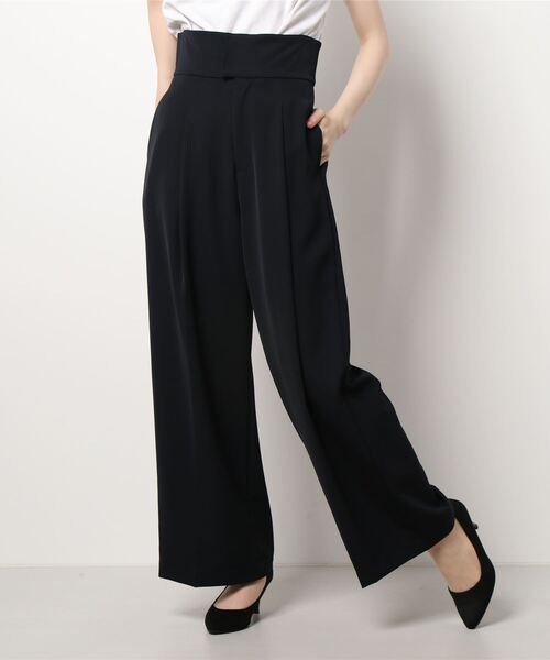 SNIDEL（スナイデル）の「ハイウエストツイルストレートパンツ（その他