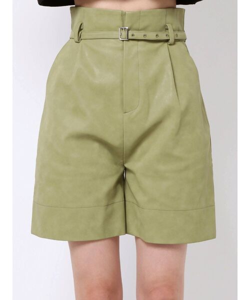 EMODA(エモダ)の「トラペーズハイウエストパンツ(その他パンツ・レディース・アイボリー/ブラック/カーキ・SMALL/MEDIUM)」の13枚目の写真