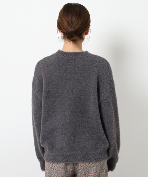 THE SHOP TK （ザ ショップ ティーケー ）の「◆シャギーニット（ニット/セーター・レディース・チャコールグレー/サンドベージュ/パープル系4・12/13/14）」の18枚目の写真