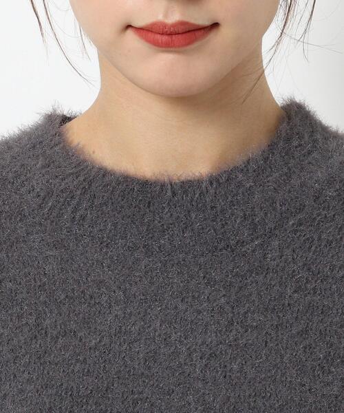 THE SHOP TK （ザ ショップ ティーケー ）の「◆シャギーニット（ニット/セーター・レディース・チャコールグレー/サンドベージュ/パープル系4・12/13/14）」の19枚目の写真