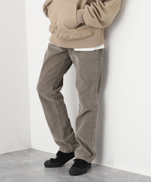 SAVE KHAKI UNITED(セーブカーキユナイテッド)の「【SAVE KHAKI UNITED】CORDUROY JEAN コーデュロイジーンズ(その他パンツ・メンズ・ブラック/ブラウン系その他/キャメル・34/32/30)」の2枚目の写真