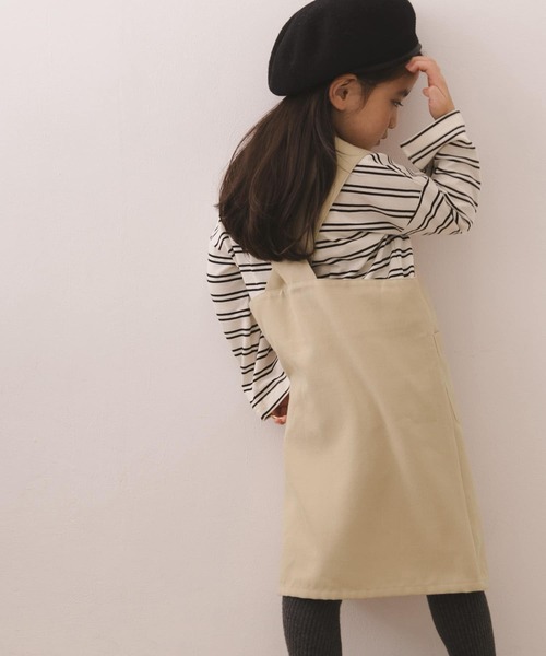 URBAN RESEARCH DOORS（アーバンリサーチドアーズ）の「キモウジャンパースカート(KIDS)（ジャンパースカート・キッズ・ベージュ/チェック・120/105/150/135）」の9枚目の写真